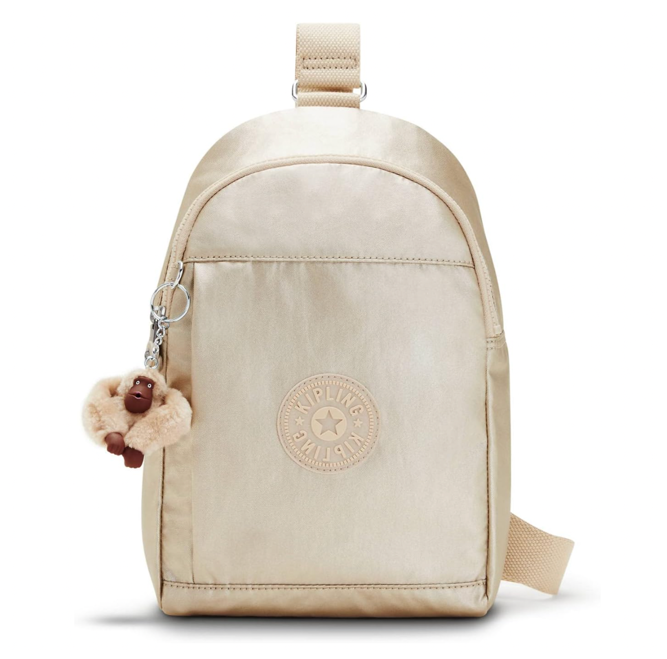 Mochila Kipling - Klynn GM Gold Metallic