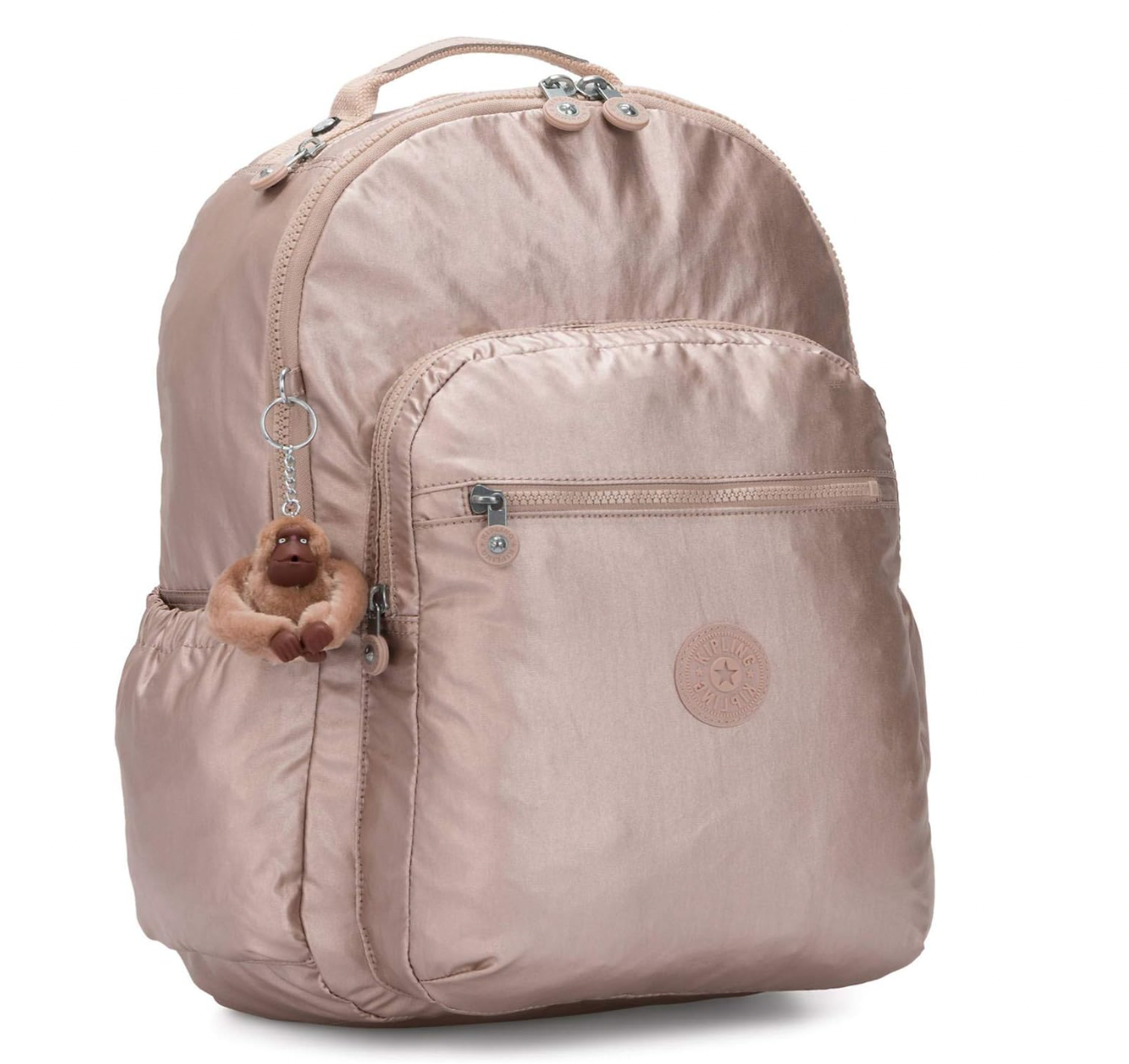 Mochila Kipling - Seoul Large Quartz Metallic