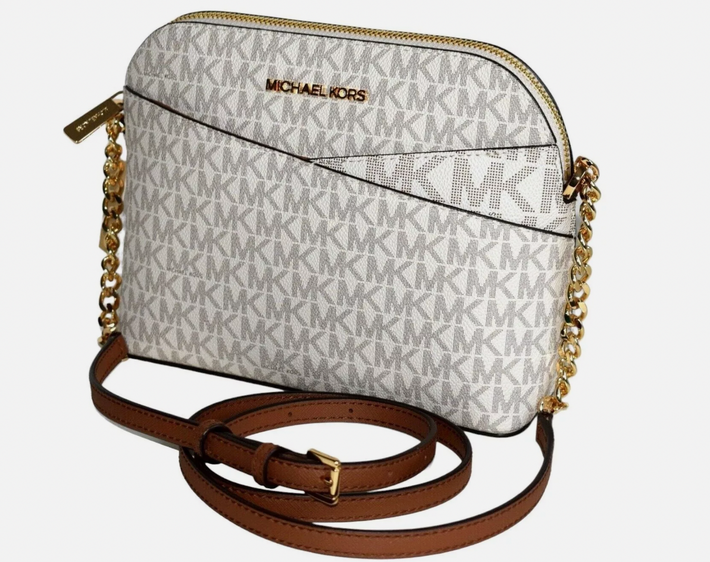 Crossbody Michael Kors - Md dome xcross xbody Vanilla