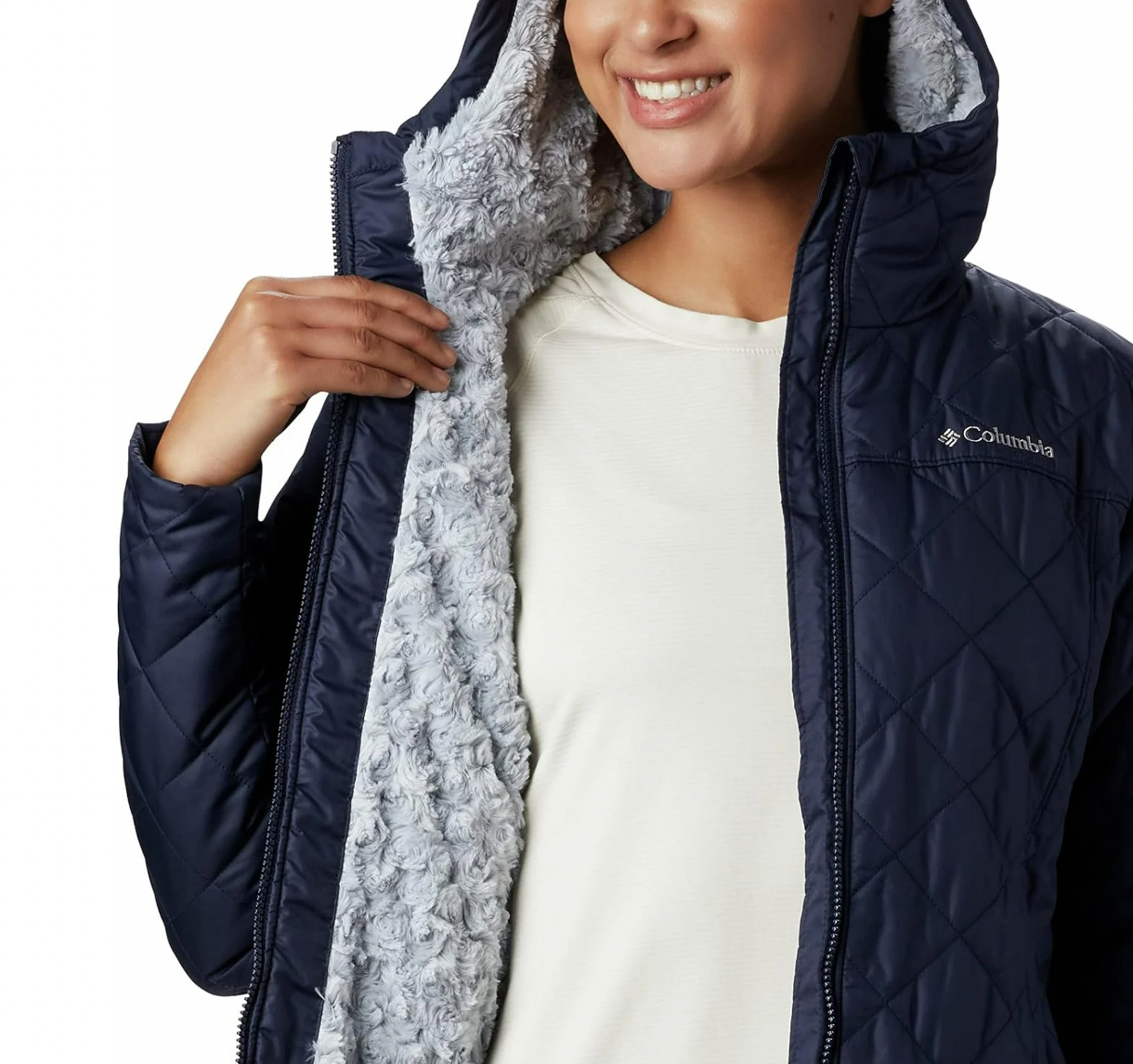 Parka Columbia - Copper Crest Hooded Jacket Azul Marino - Talla L
