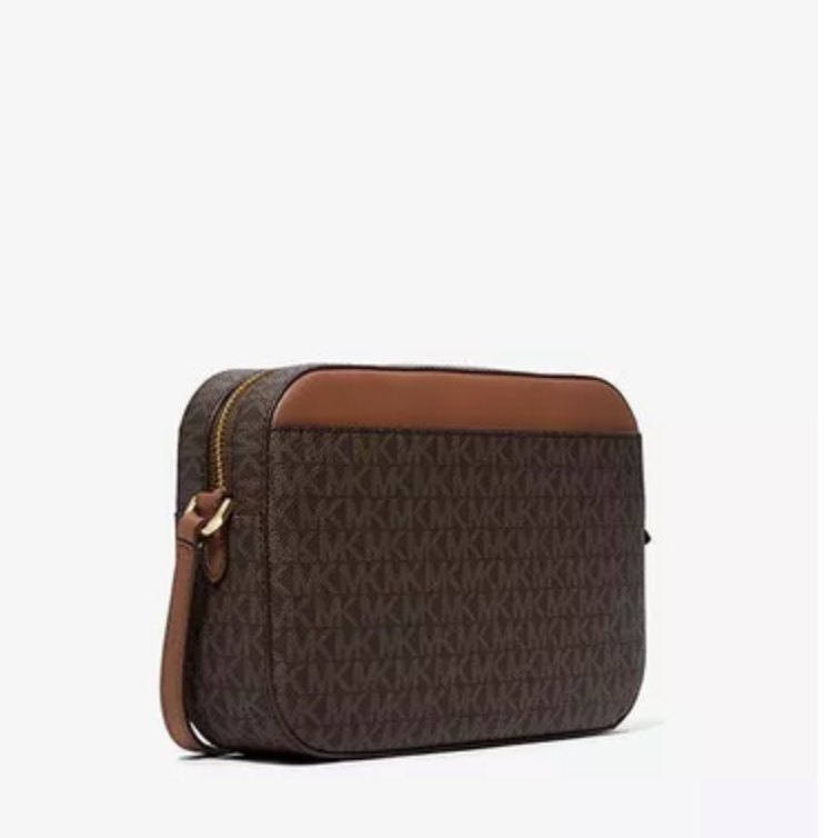 Crossbody Michael Kors - Lg Ew Zp Chain XBDY Brown