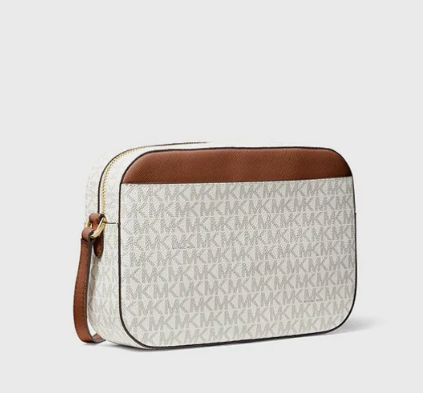 Crossbody Michael Kors - Lg Ew Zp Chain XBDY Vanilla