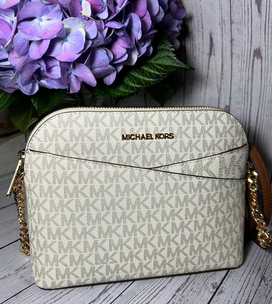 Crossbody Michael Kors - Md dome xcross xbody Vanilla