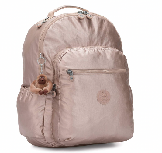 Mochila Kipling - Seoul Large Quartz Metallic