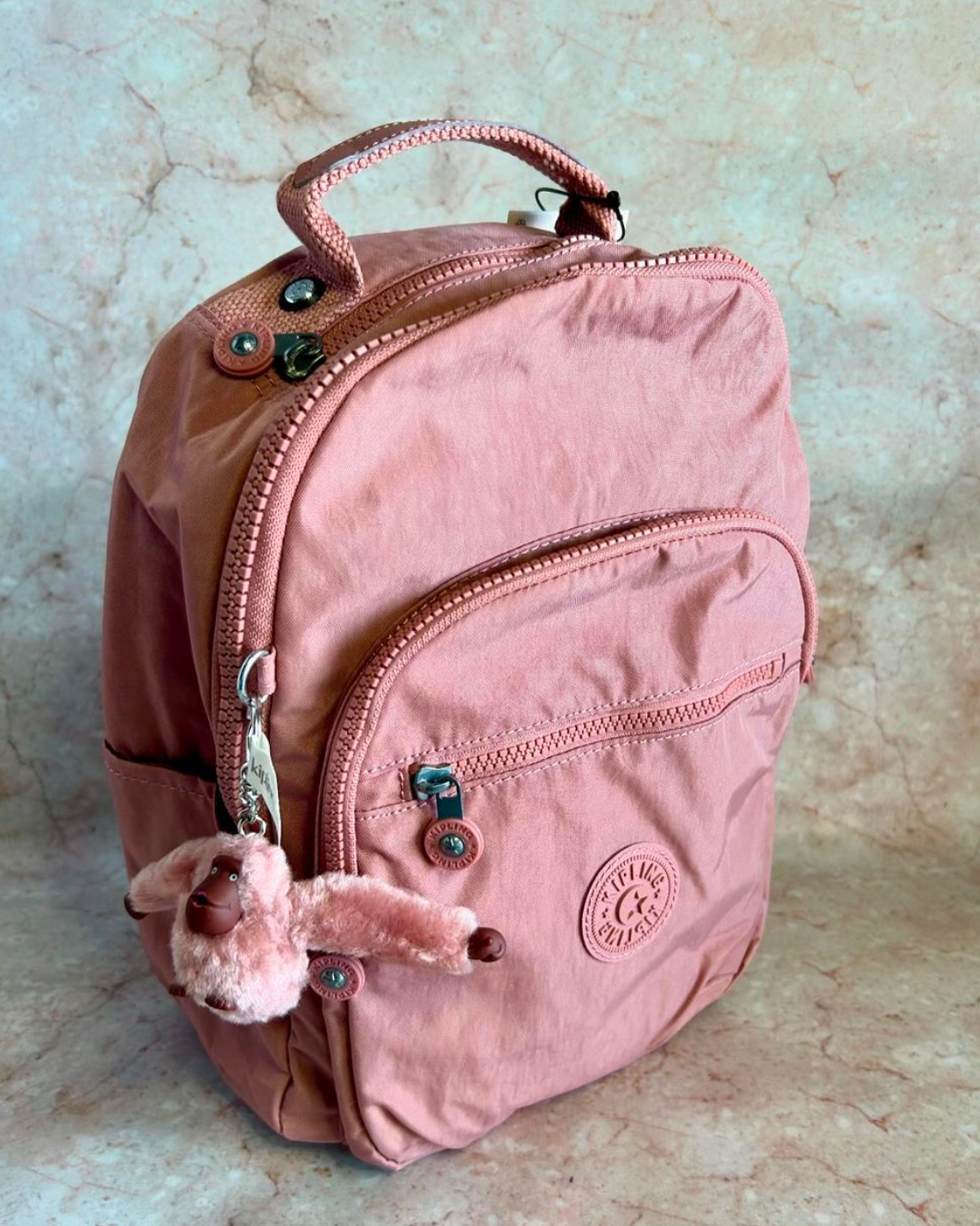 Mochila Kipling - Seoul S Rosey rose