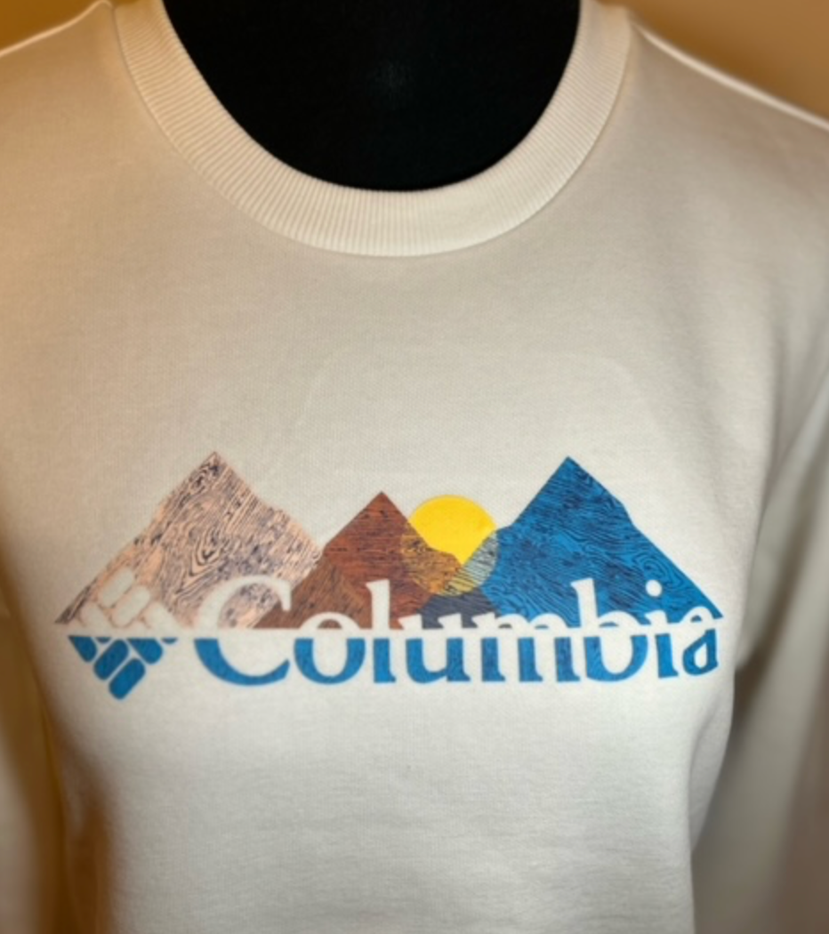 Polerón Columbia - Sunridge Graphic Crew - Talla  L